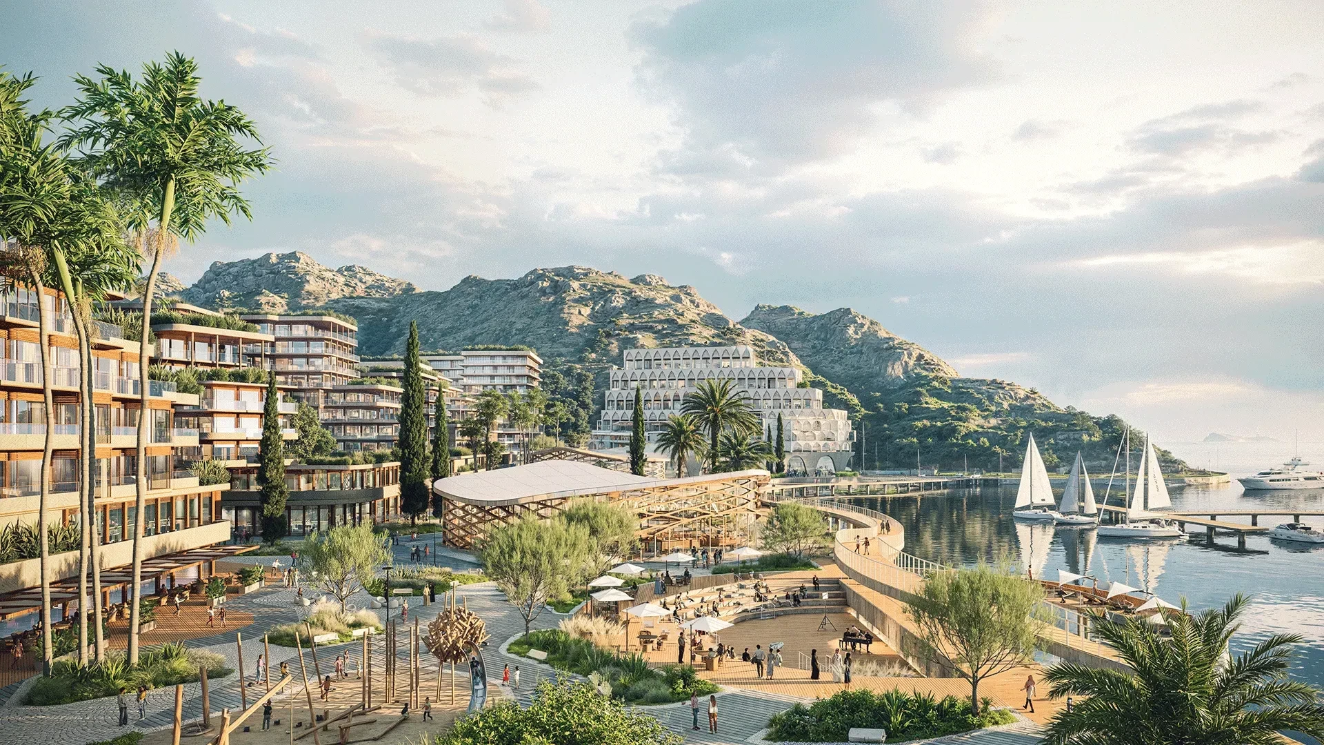Contemporary architecture and engineering project by F&M