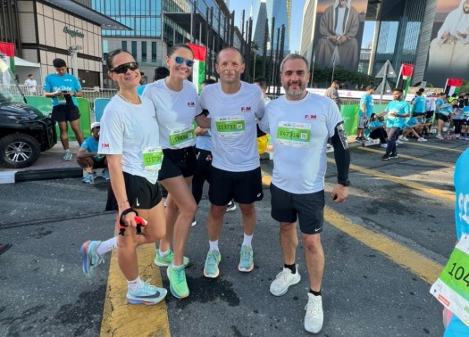 F&M Team Takes Part in Dubai Run 2025